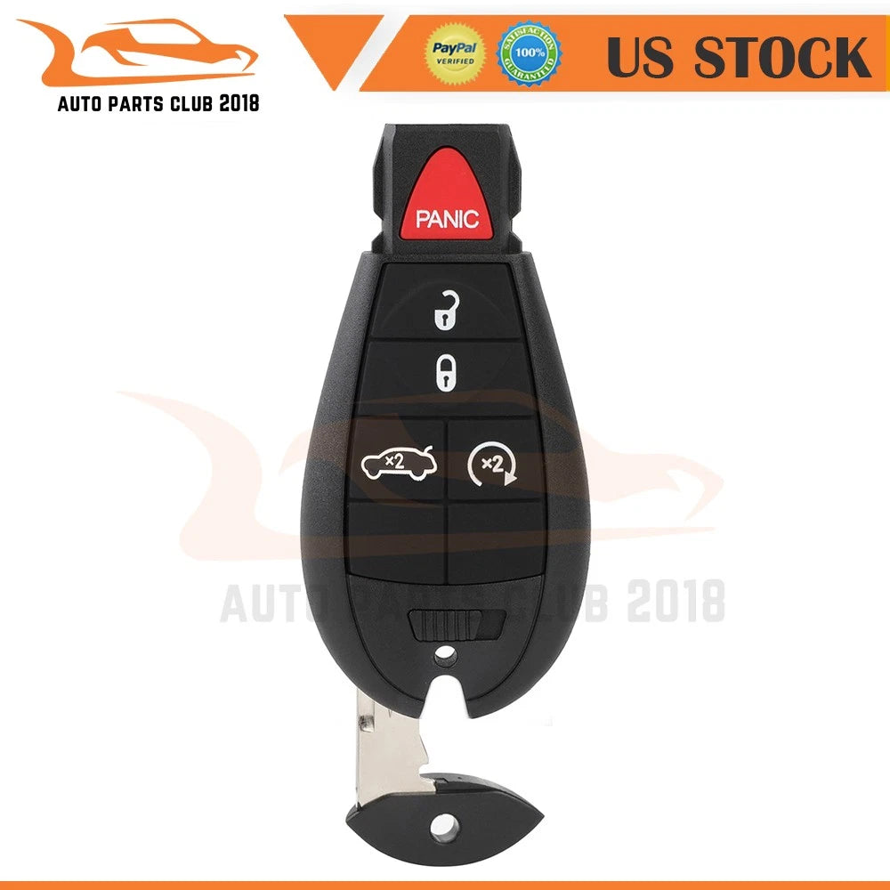 Key Entry Remote Fob for Chrysler 300 Dodge Challenger (2008–2012)
