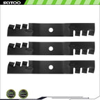 3 Mower Blades for John Deere 48" GT242 GT262 GT275 LX178 LX186 LX188 M115495