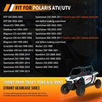 Front Prop Shaft Yoke & U-Joint Kit for Polaris Sportsman 500 (1996–2014)