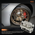 Front Pair Brake Calipers w/ Bracket for Nissan Quest (2004–2009)