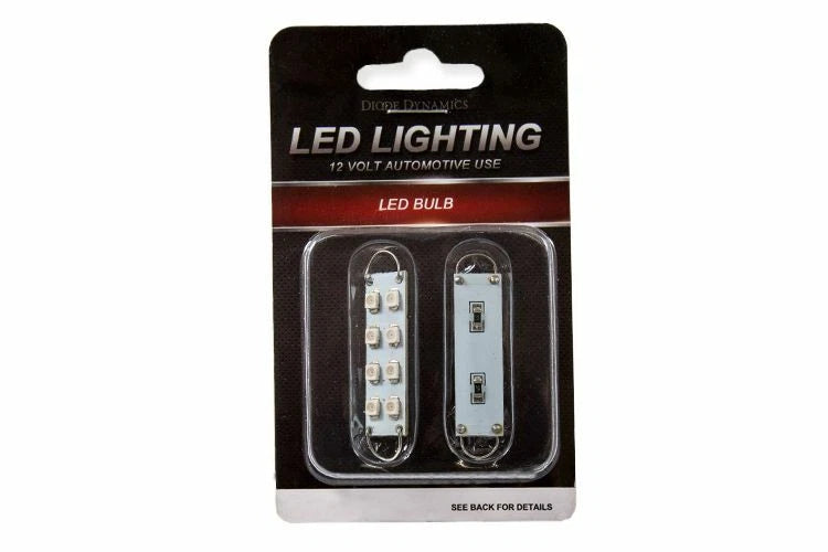 SML8 LED Bulbs Cool White 6000K for Diode Dynamics 44mm (Fitment Universal)
