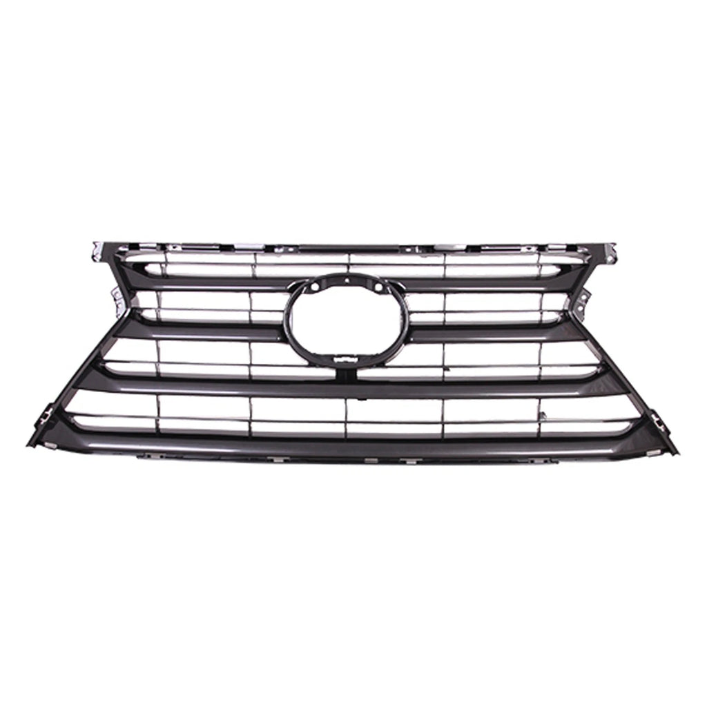Replacement Silver Painted Plastic Front Grille (See compatibility Chart)