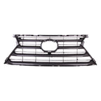 Replacement Silver Painted Plastic Front Grille (See compatibility Chart)