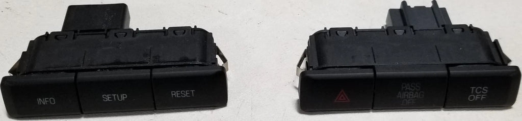 Hazard Info Setup TCS Dash Button Kit for Ford Flex (2009–2012)