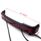 Red LED Tail Turn Light for Harley Touring Classic King Tour Pack (1997–2008)