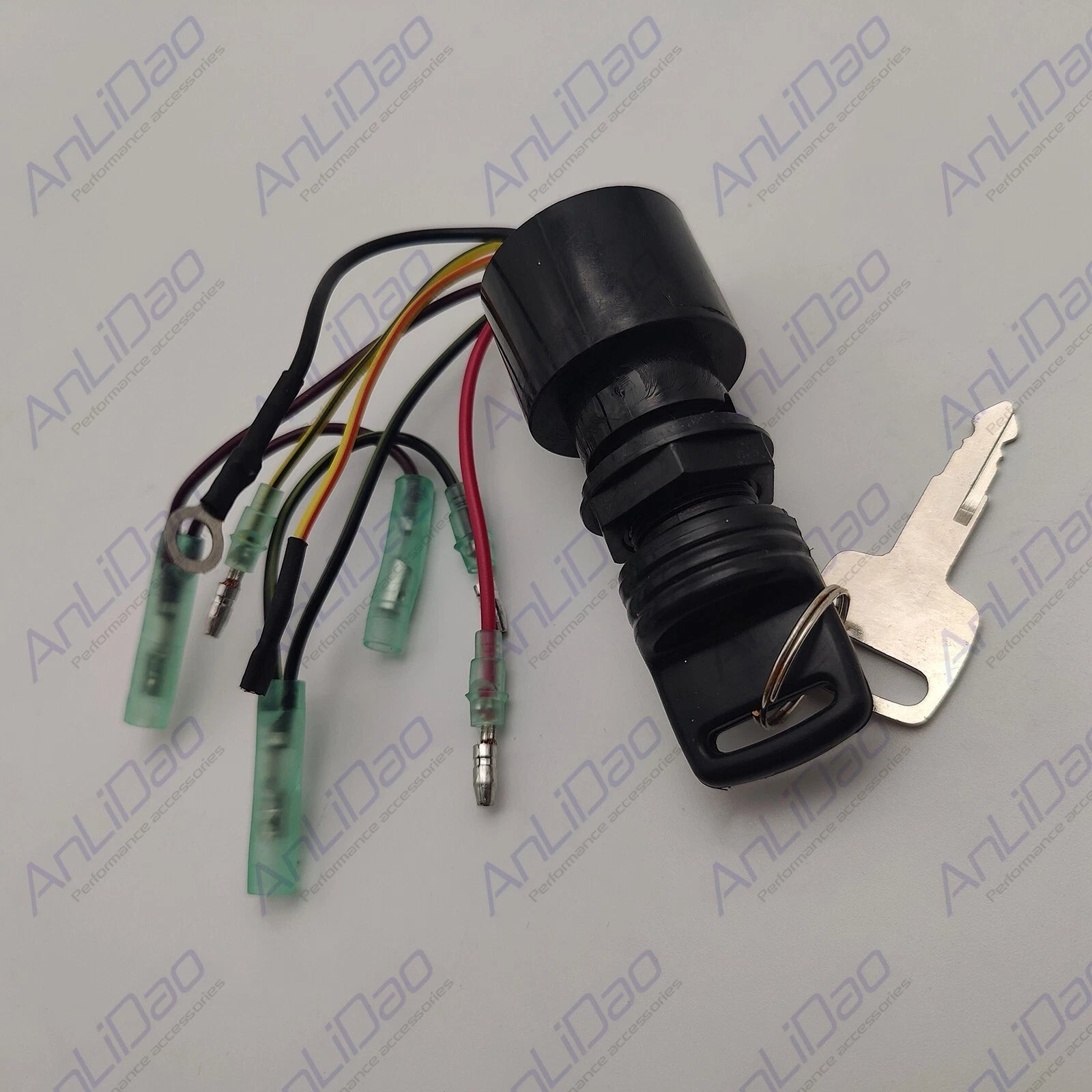 Ignition Key Switch Starter for Mercury Marine Outboard (MP41070-2, 87-17009A5)