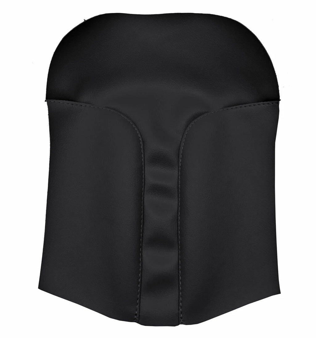 Center Console Lid Armrest Cover for Nissan Rogue (2017–2020) Black PVC Leather