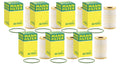 Set of 7 Engine Oil Filters HU 7035 for Audi A6 A7 A8 Quattro Q7