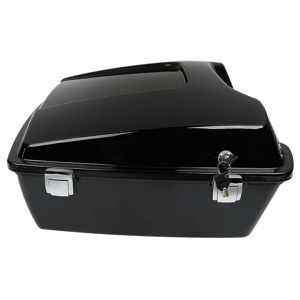 Chopped Trunk W/Latch Key for Harley Davidson Touring Glide (1997–2013)