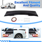 Matte Black Duckbill Rear Trunk Lip Spoiler for Mazda Miata (1990–1997)
