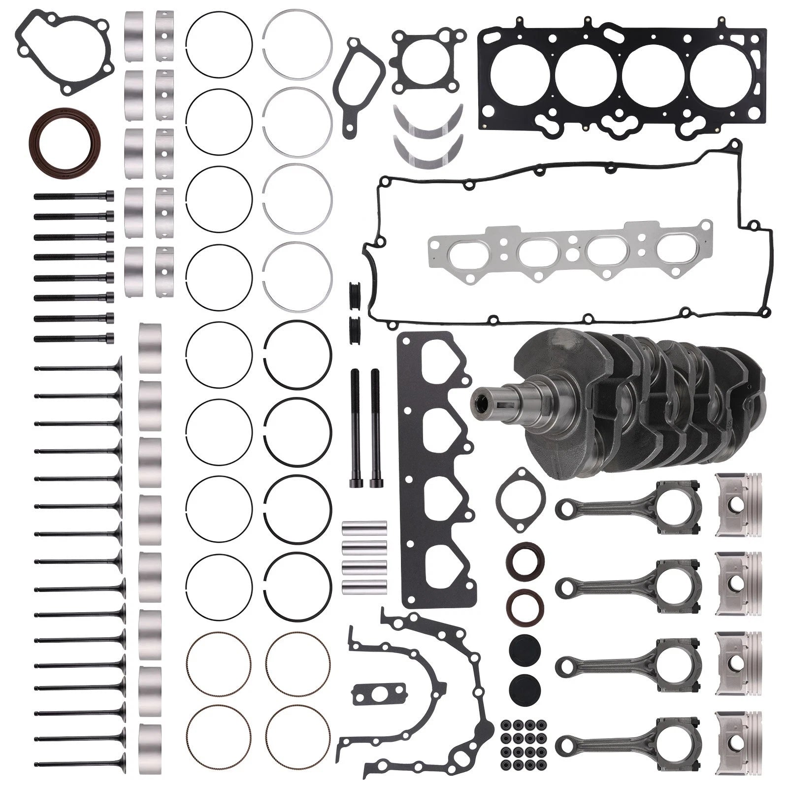 Engine Rebuild Set for Hyundai Elantra, Kia Sportage 2.0L (2000–2010)