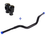 2" Rise Drag Bar Handlebar for Harley Softail Fat Boy Deluxe