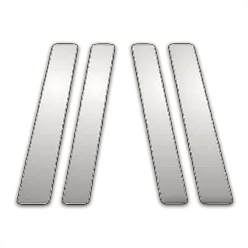 4Pc Chrome Pillar Post Covers for Nissan Juke (2011–2019)