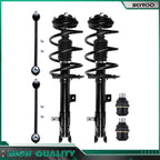 Front Struts Coil Springs Lower Ball Joint Sway Bar for Dodge Caliber (2009–2012)