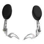 Chrome Adjustable Passenger Armrests for Harley Road Electra Glide (2014–2025)