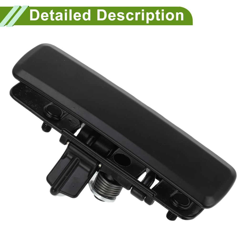 Exterior Door Handle for Chevrolet Astro (1992–2005) Front Right Black Plastic