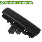 Exterior Door Handle for Chevrolet Astro (1992–2005) Front Right Black Plastic