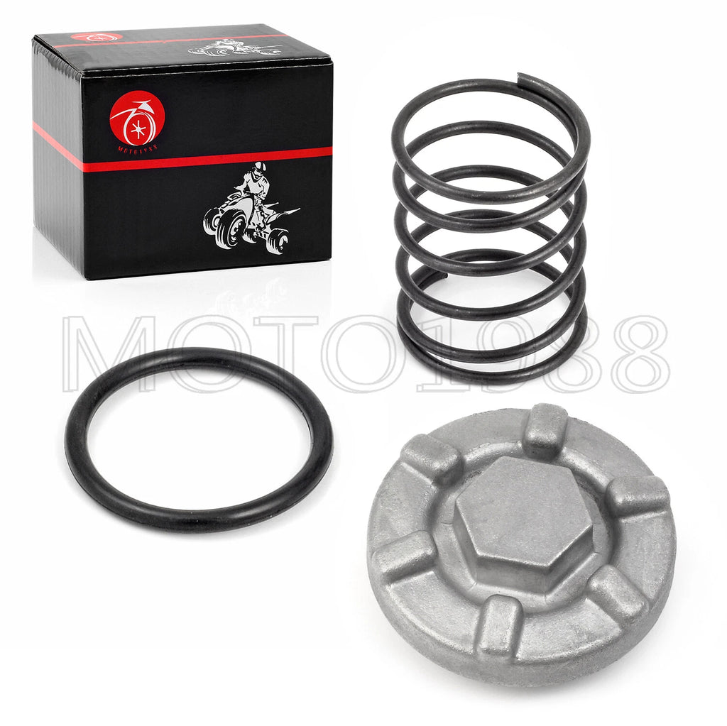 Oil Drain Plug & O-ring & Spring Kit for Yamaha Raptor Warrior Big Bear (2000-2023)