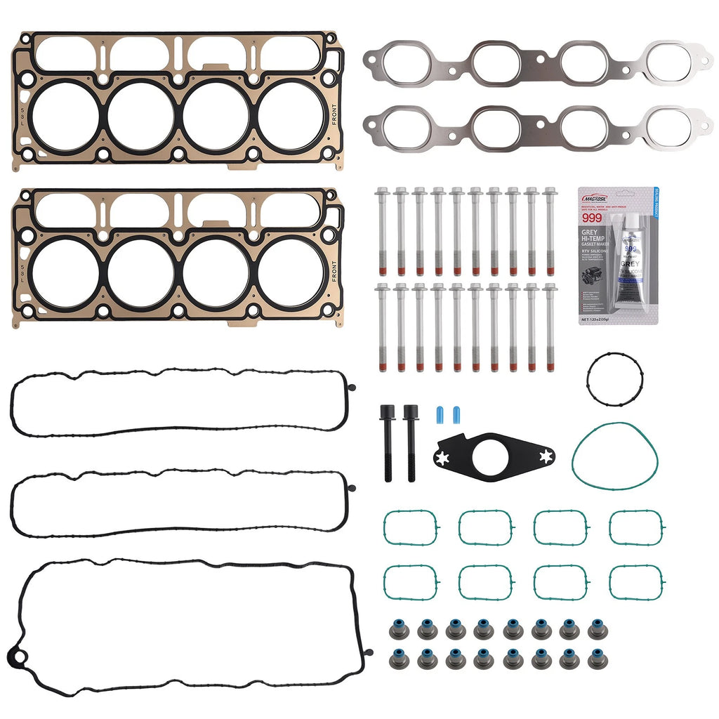 Head Gasket Set with Bolts for Chevrolet Tahoe GMC Sierra Yukon (2014–2020) 5.3L V8