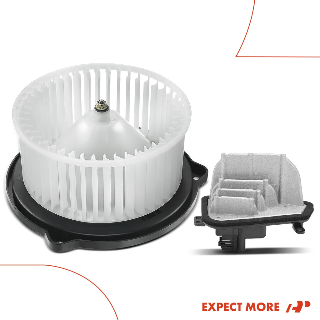 2Pc Front HVAC Blower Motor & Resistor Kit for Honda Pilot (2003-2008)