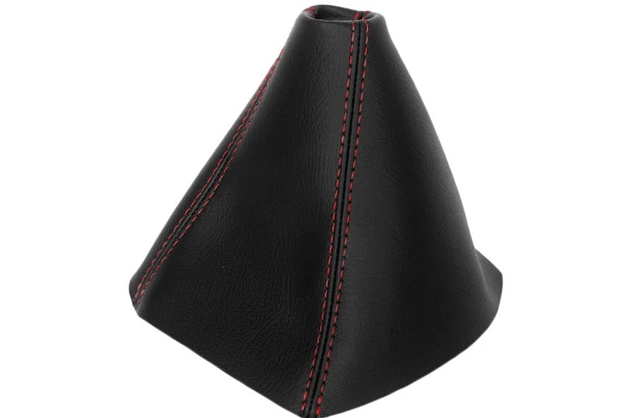 Shift Boot Cover for Pontiac GTO (2004–2006) - Leather, Red Stitch
