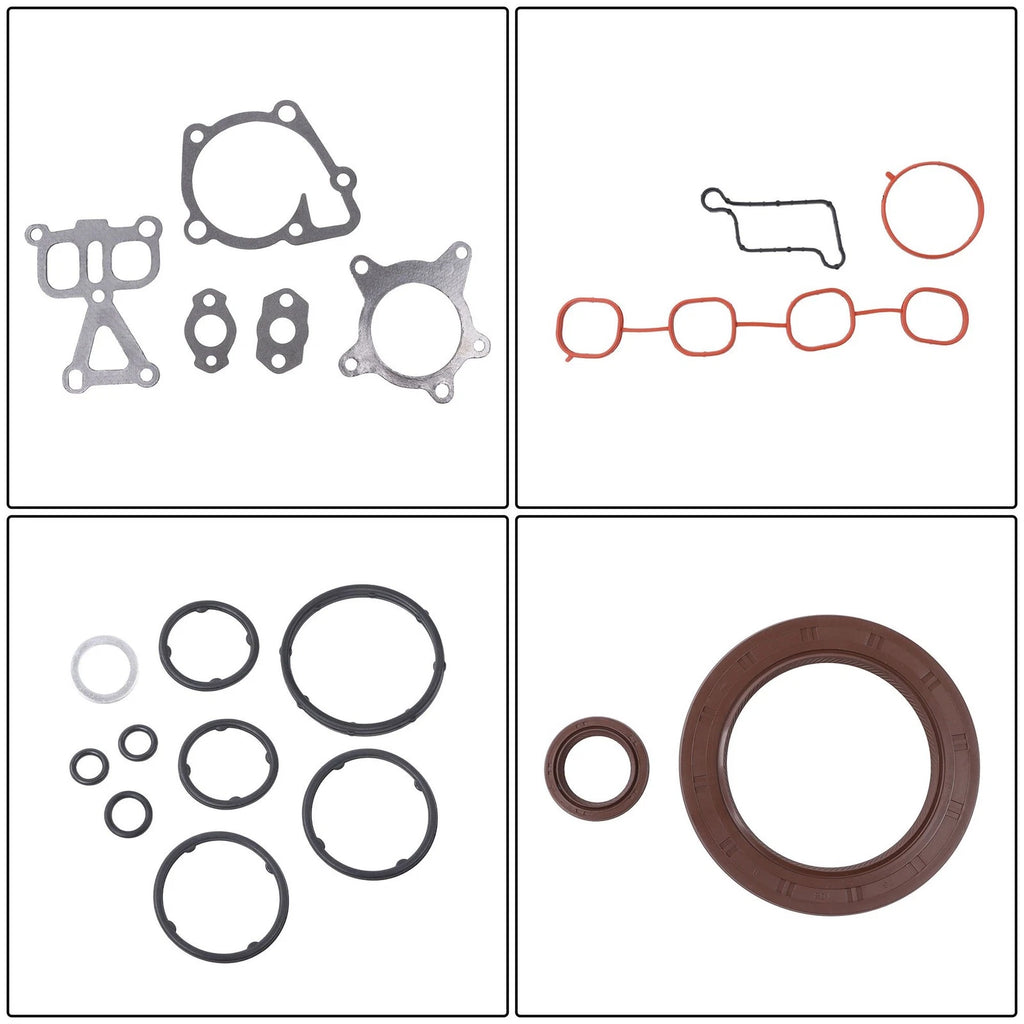 Set of Head Gasket Bolts & Piston Rings for Hyundai Kia Accent Rio (2012–2016)