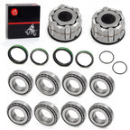 2X Front Wheel Hub Clutch Bearing Seals Kit for Polaris Scrambler 400 500 (1999–2003)
