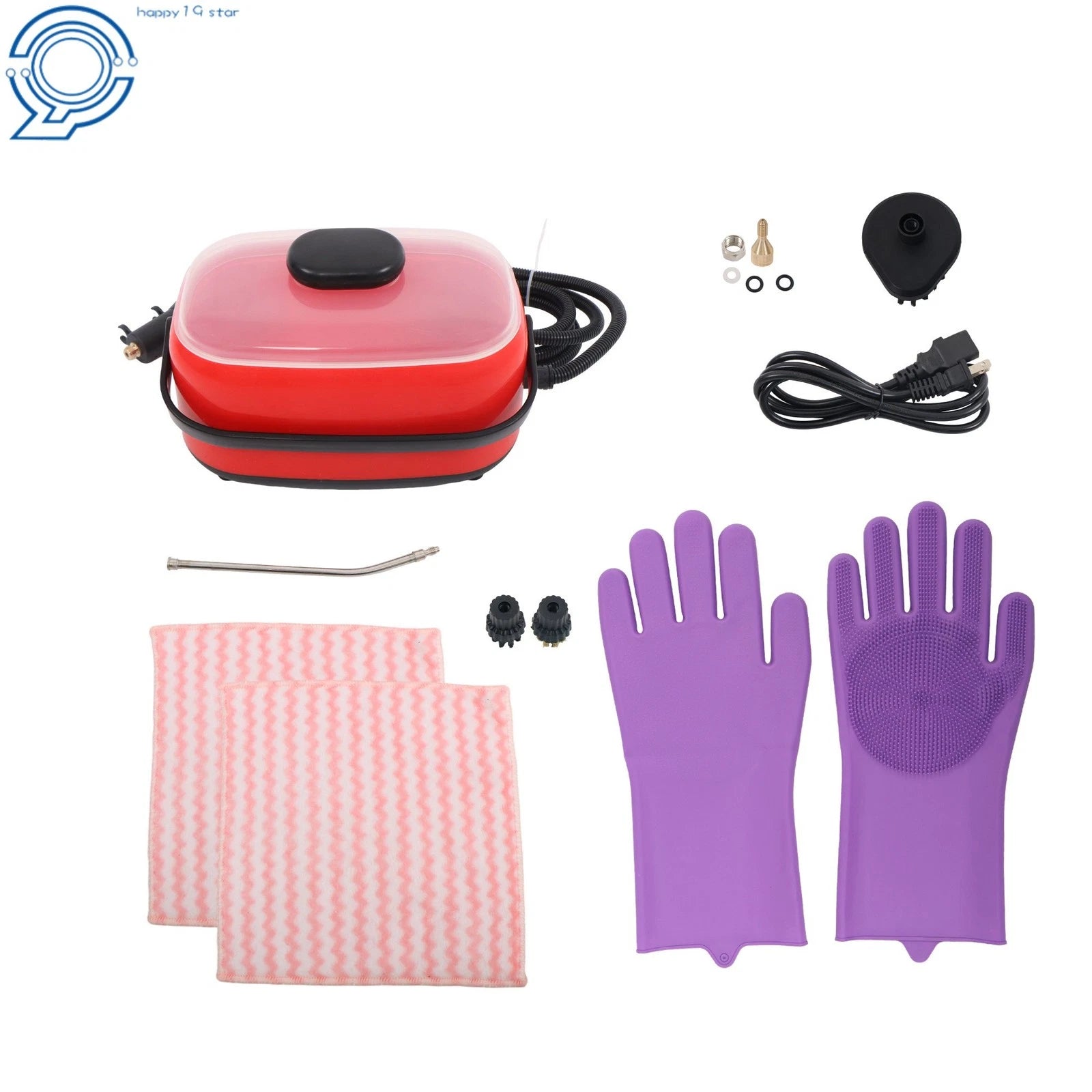Steam Mop & Cleaner 2500W for Auto Detailing Accessories (2023)