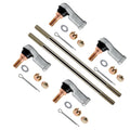 Set of 2 Tie Rod Assemblies for Honda Fourtrax 300 4X4 TRX300FW (1988–2000)
