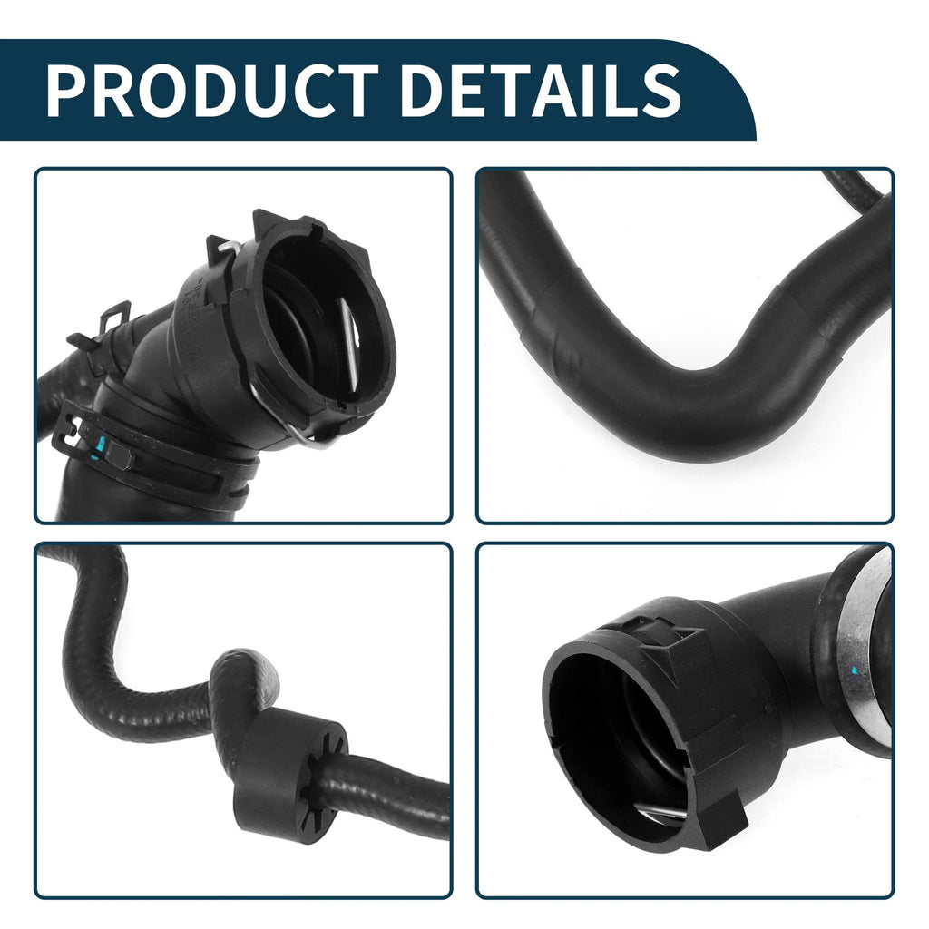 Radiator Hose Coolant Pipe for Volkswagen Tiguan (2009–2017) No. 5N0121101G