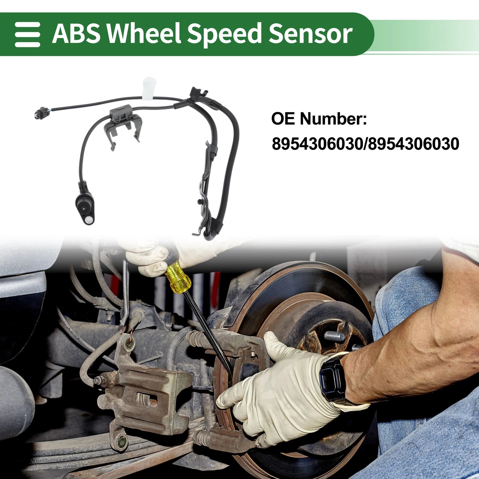 ABS Wheel Speed Sensor No. 8954306030 for Lexus ES350 (2007–2012)