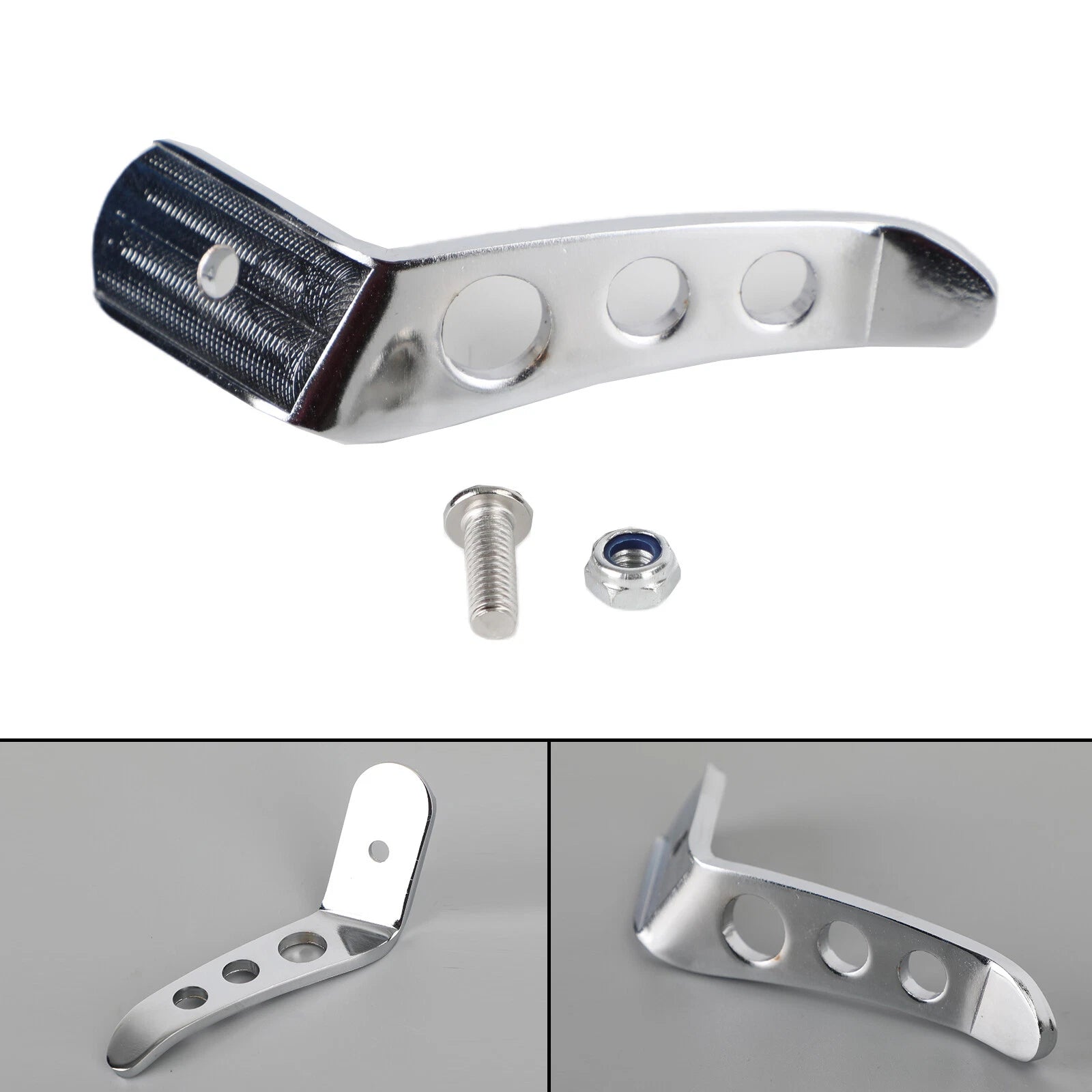 Kickstand Extension for Harley Touring Glide (1991–2020) Chrome