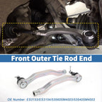 2pcs Front Outer Tie Rod Ends for Honda Accord (1990–1993) No. ES3153/ES3154