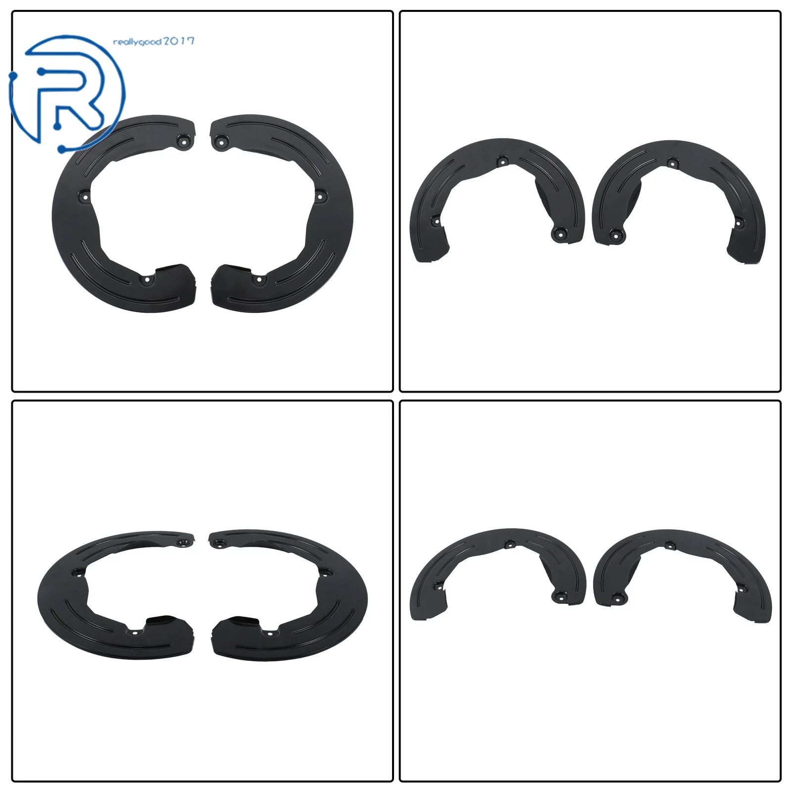Set of 2 Brake Splash Shields for Dodge Ram (2009-2024)