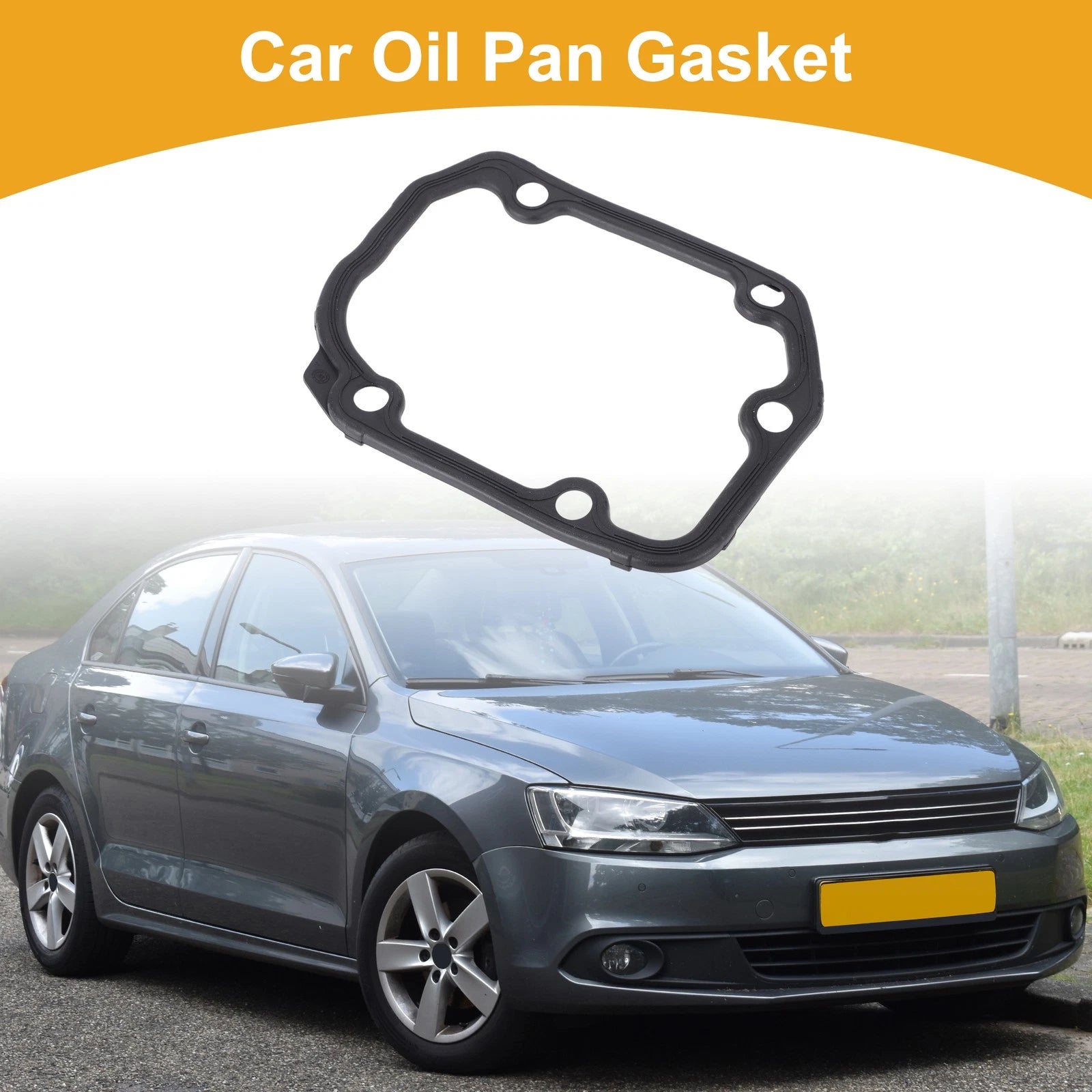 Transmission Filter Oil Pan Gasket for Volkswagen Jetta (2019) No.02T301215D