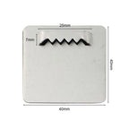 Set of 4 Invisible Design Photo Frame Hanger Clips - Easy Installation