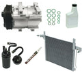 AC Compressor Replacement with Condenser for Ford Edge (2007–2014)