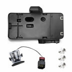 Rear License Plate Mounting Bracket & Light for Jeep Wrangler JK (2007–2018)