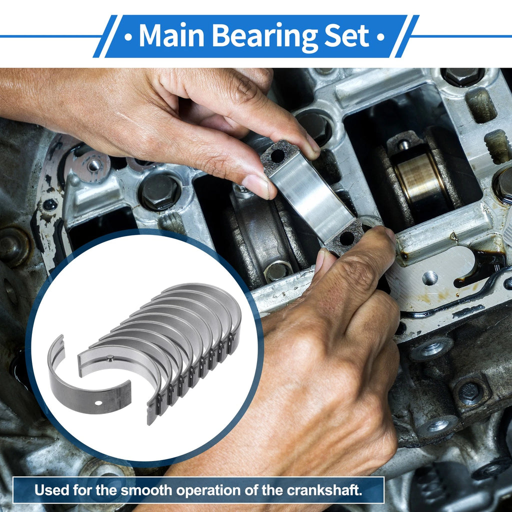 Main Bearing Set No.MD174857 for Mitsubishi Lancer (2002–2007)