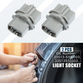 2X Backup Reverse Light Bulb Socket 33513-S50-003 for Honda Civic (1999–2014)