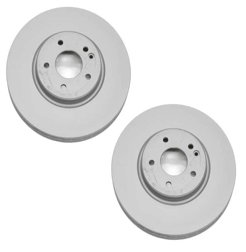 Set of 2 Front Zimmermann Brake Disc Rotors 316 for Benz W202 C36 AMG (1996–1997)