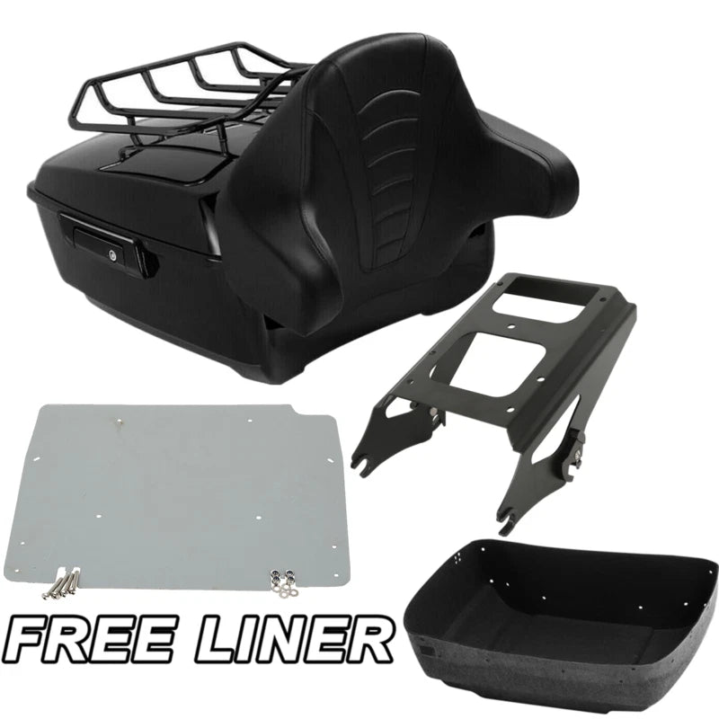 Trunk Pad Mount Rack Base Plate for Harley Electra Road Glide (2009–2013)