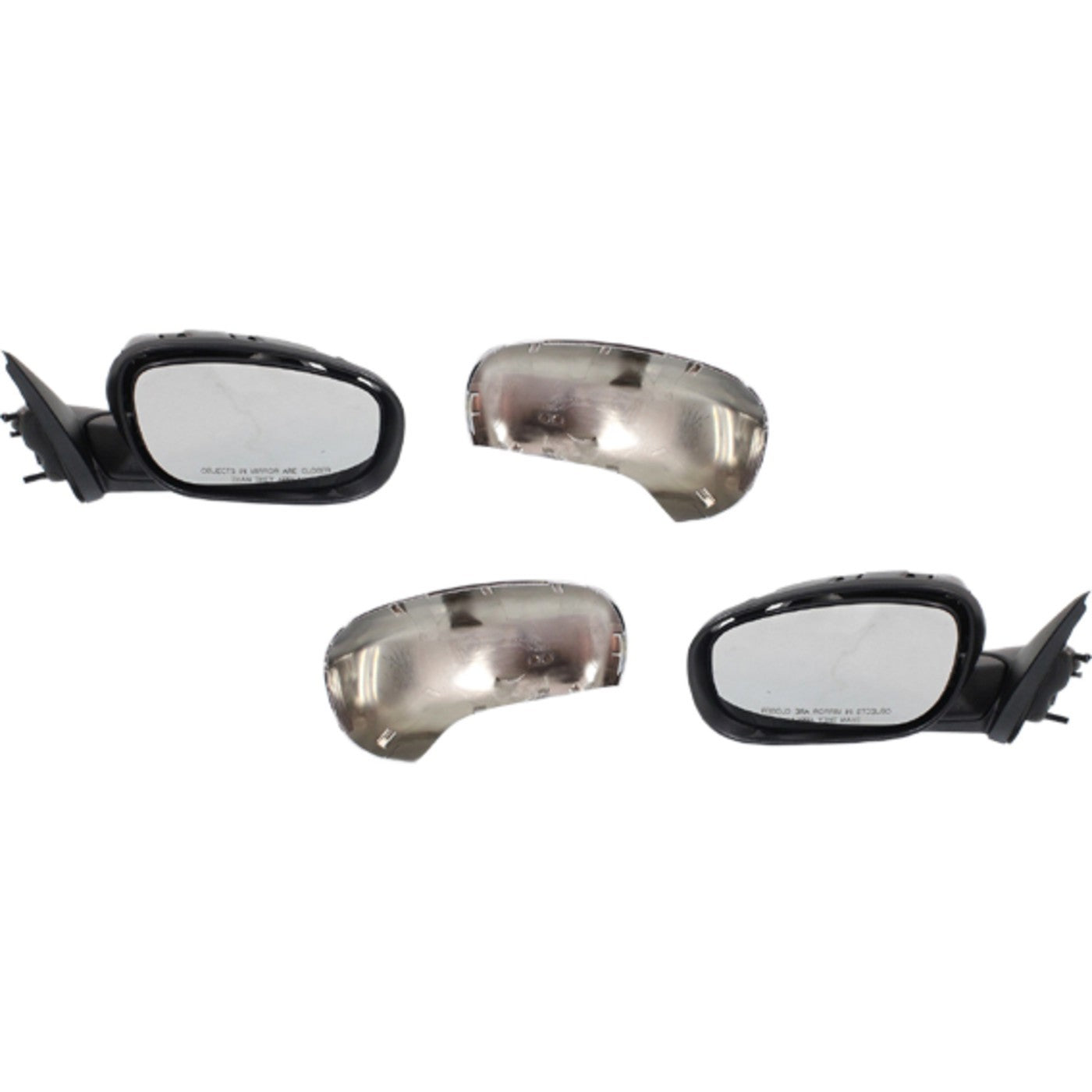 Set of 2 Heated Chrome Power Mirrors for Chrysler 300 (2005–2010)