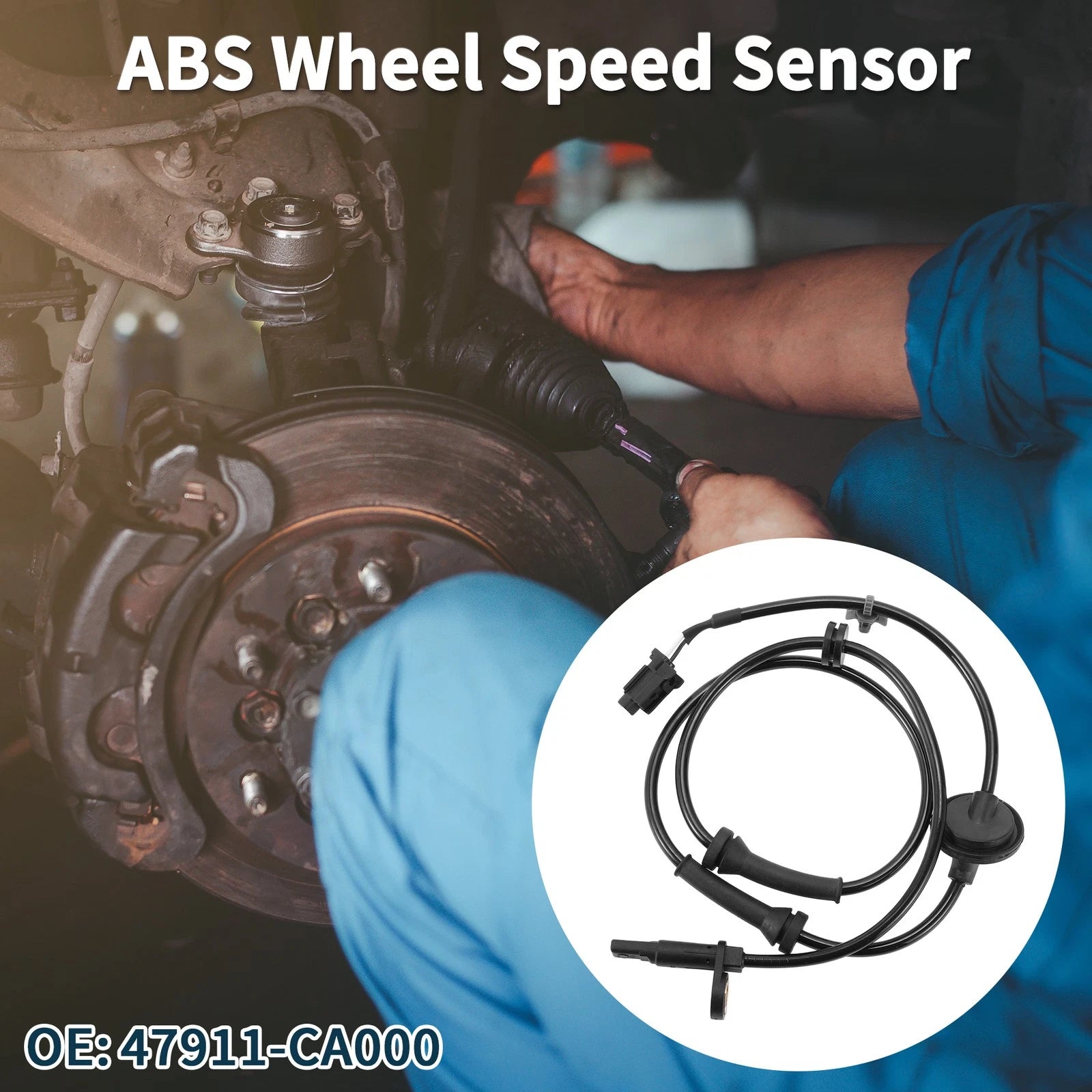 ABS Wheel Speed Sensor No. 47911-CA000 for Nissan Murano (2003–2007)