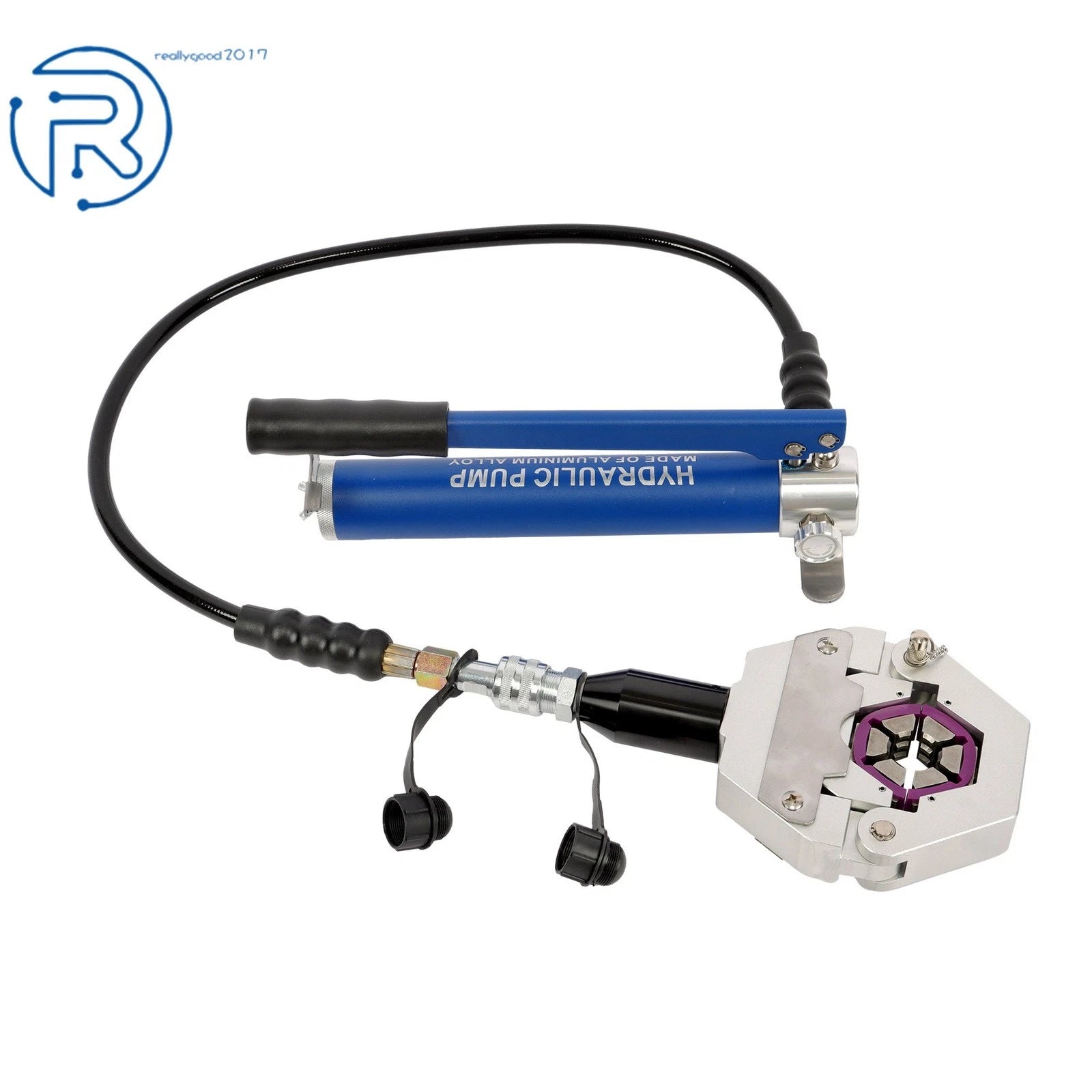 Hydraulic A/C Hose Crimper Kit for Automotive Applications (Universal)