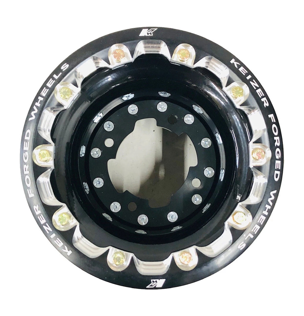 Set of 4 Beadlock Rims 8x8 for Yamaha YFZ450, Raptor 700, Banshee (2004–2023)