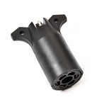 7 Way Round to 4 Pin Flat Trailer Light Adapter Plug Connector for RV