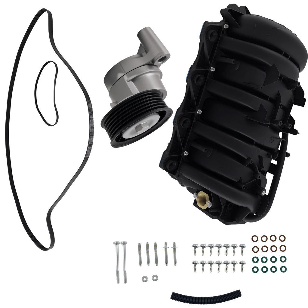 Drive Belt Tensioner Pulley Kit for GMC Sierra Savana Envoy