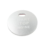 Silver Engine Start Push Button Cover Trim for Mazda 3 6 Atenza CX-5 (2014-2023)