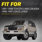Set of 2 Inner Door Handle Bezels for Toyota Land Cruiser Lexus LX450 (1991–1998)